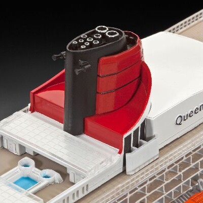 Revell - Queen Mary 2 Model Skib Byggesæt - 1 700 - Level 4 - 05231