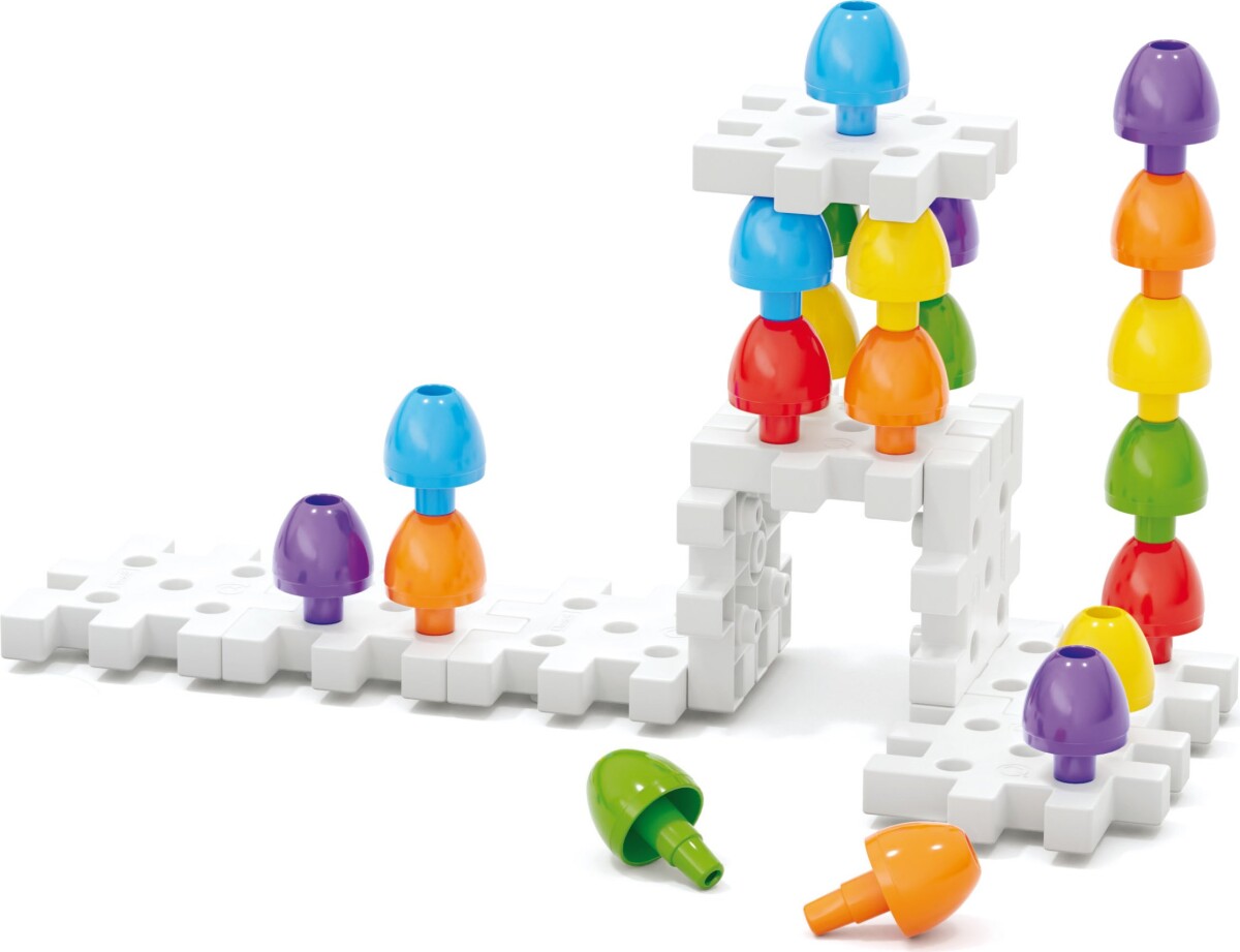 Quercetti Jumbo Peggy Stiftmosaik 45 Dele Se tilbud og køb