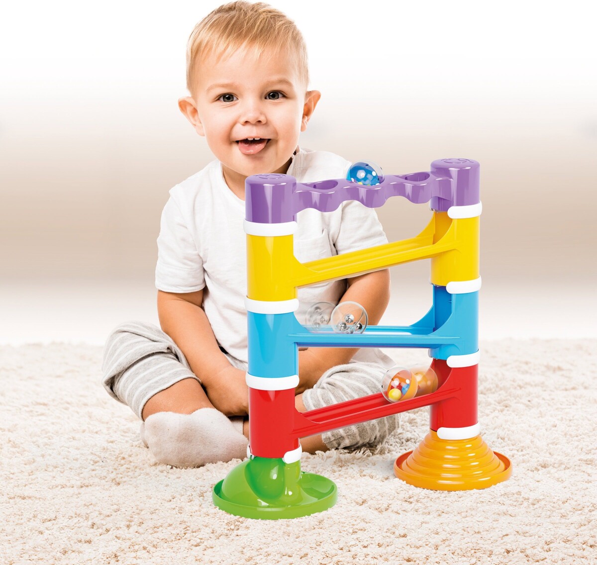 Quercetti - Migoga Tårn Med Lyd 17 Dele - Qu-06515