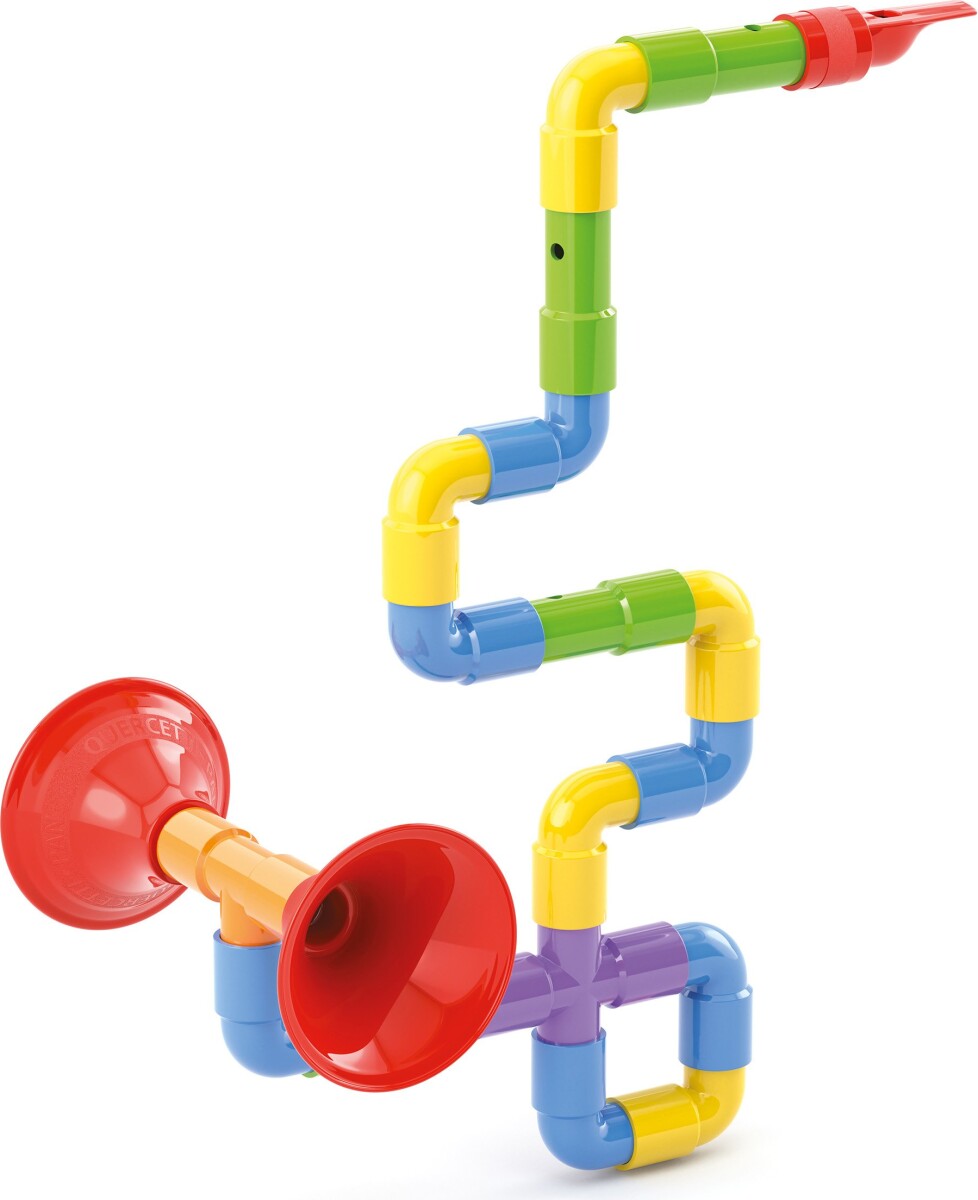 Quercetti - Saxofløjte Super - Byg-Selv Musiklegetøj - 24 Dele