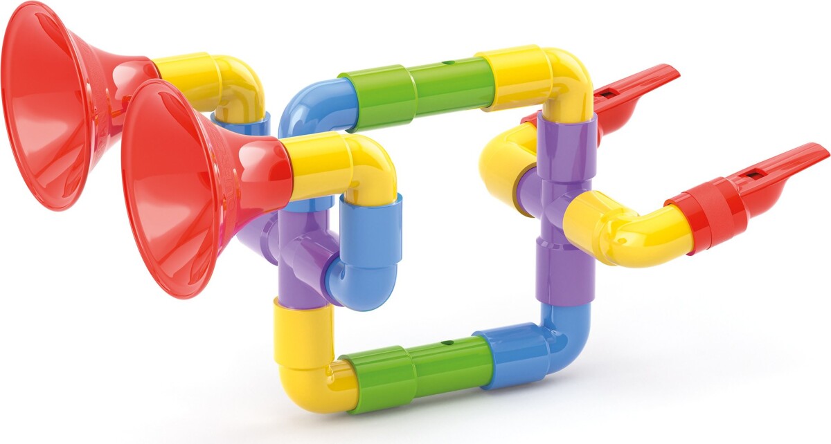 Quercetti - Saxofløjte Super - Byg-Selv Musiklegetøj - 24 Dele