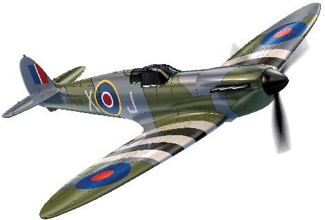 Airfix - Quick Build - D-Day Spitfire - J6045