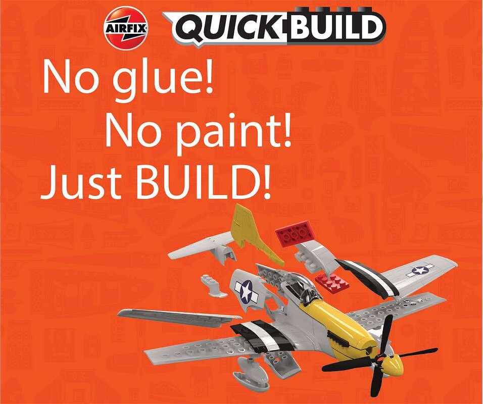 Airfix - Quick Build - P-51D Mustang - J6016