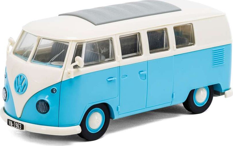 Airfix - Quick Build - Vw Camper Van - Blå - J6024