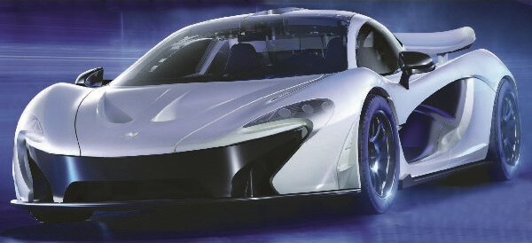 Airfix - Quickbuild - Mclaren P1 Modelbil Byggesæt - White - J6028