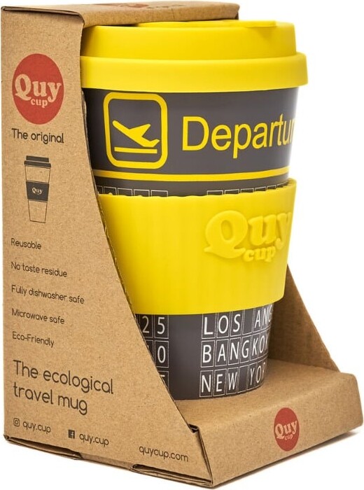 Quy Cup - To Go Krus - Multimønster - 400 Ml