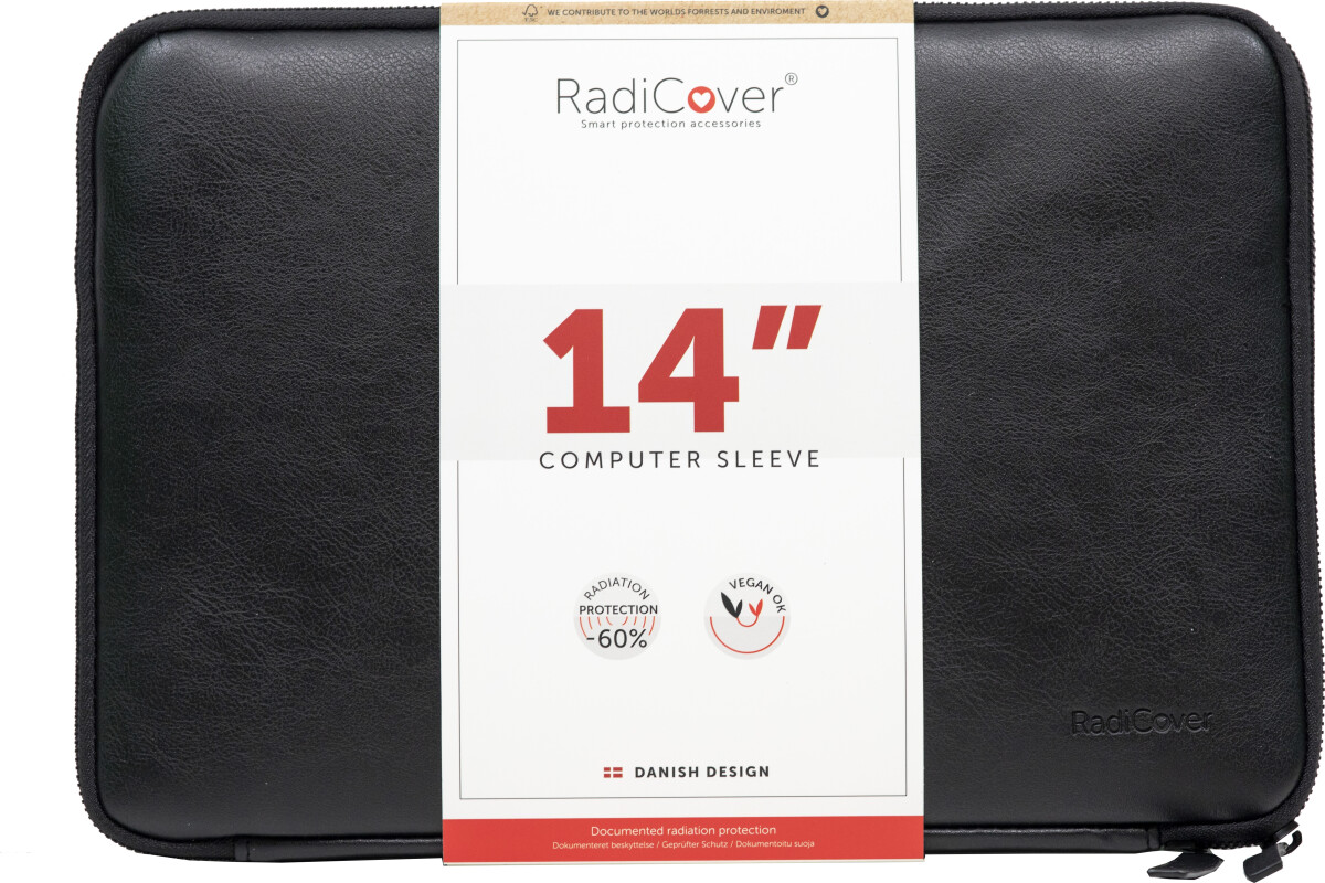 Radicover Leather Computer Sleeve 14 Se tilbud og køb på Gucca.dk