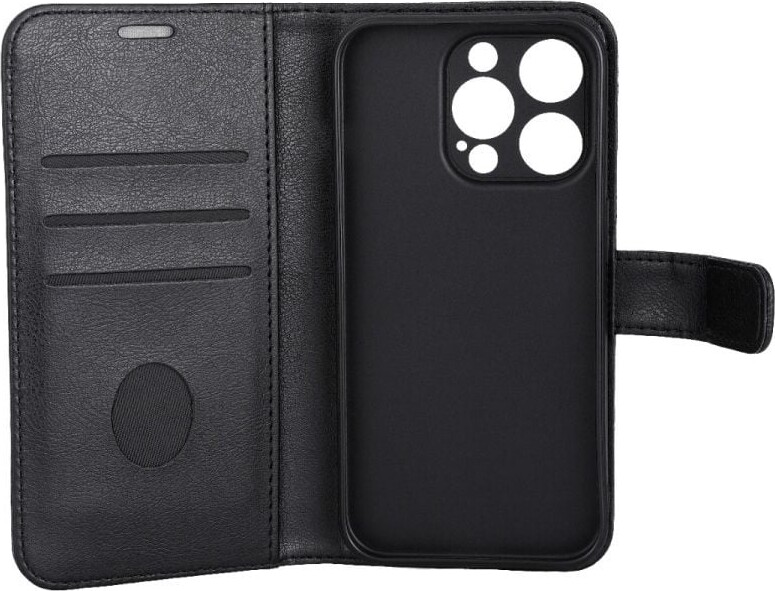 Radicover - Antistråling Flip Cover - Iphone 15 Pro - Sort