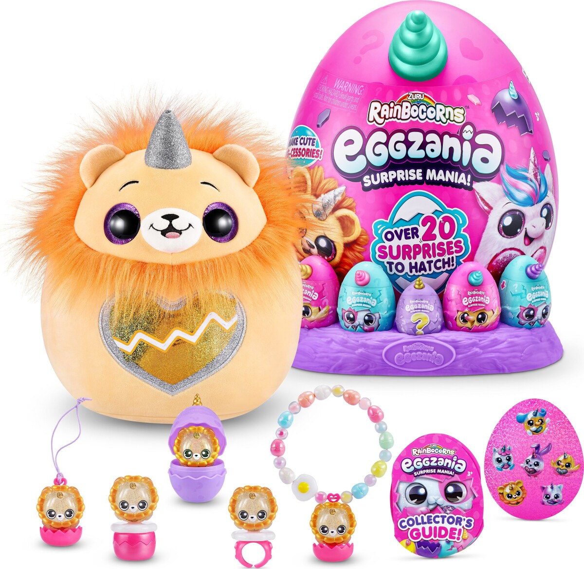 Zuru Rainbocorns Æg - Eggzania Med 20 Overraskelser - Series 1