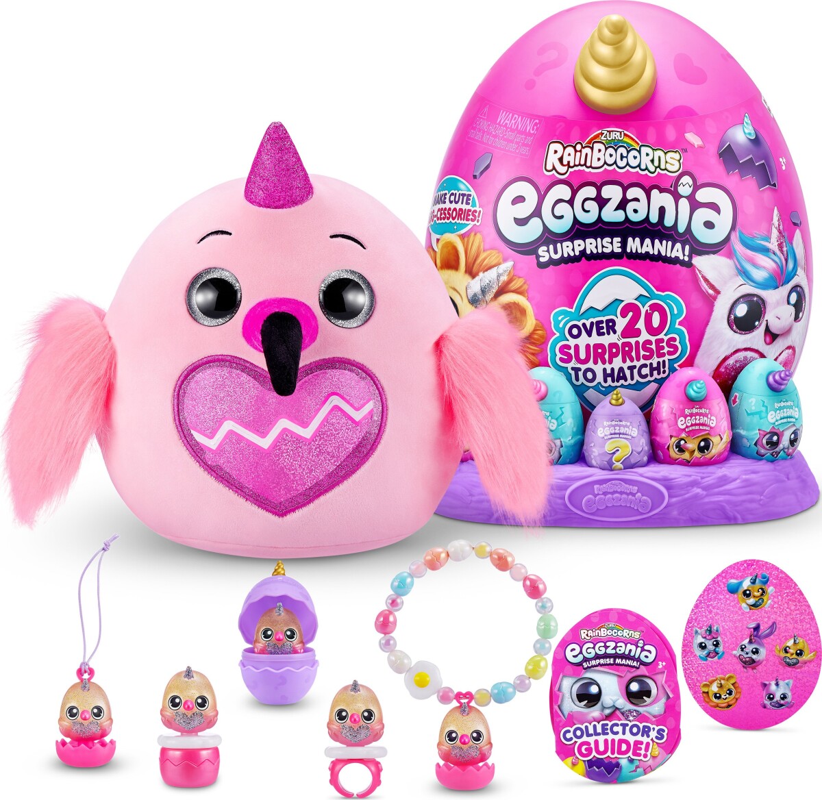 Zuru Rainbocorns Æg - Eggzania Med 20 Overraskelser - Series 1