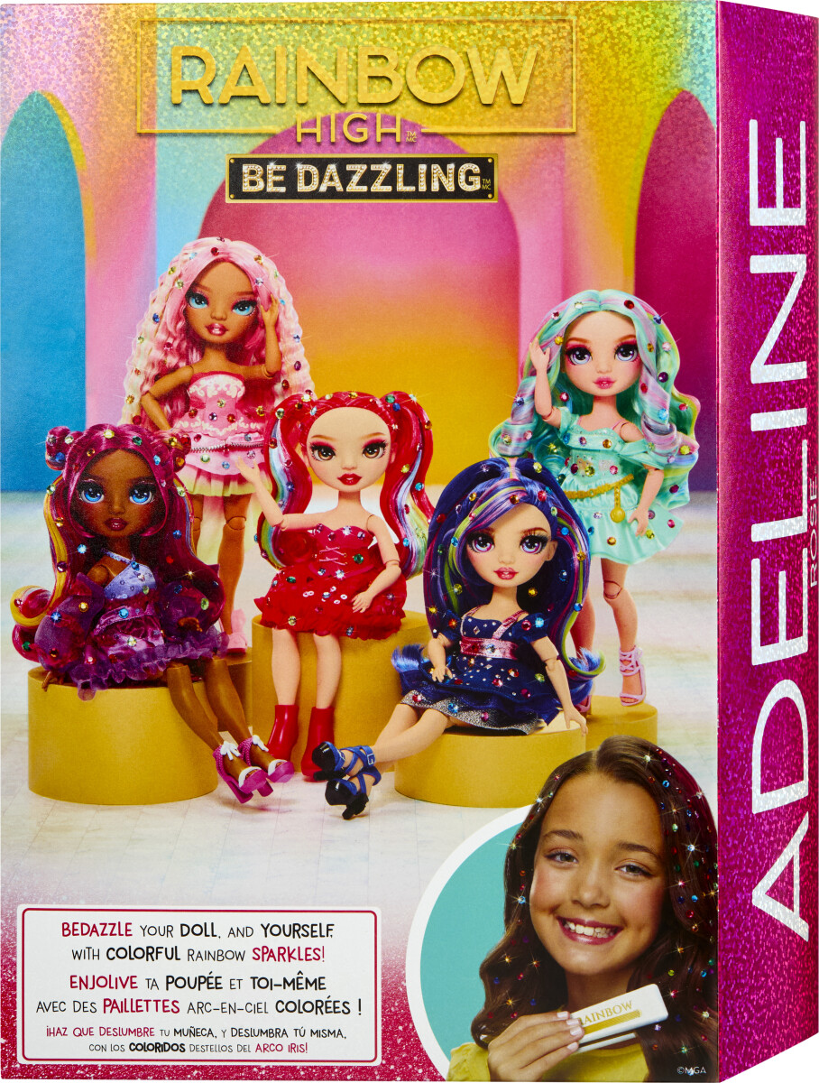 Rainbow High - Be Dazzling Fashion Dolls - Pink - Adeline Rose