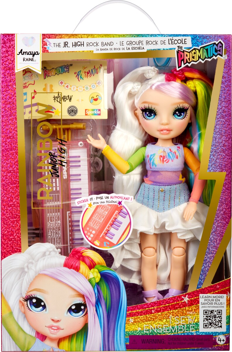 Rainbow High - Jr High Rockband Fashion Dolls Asst - Amaya