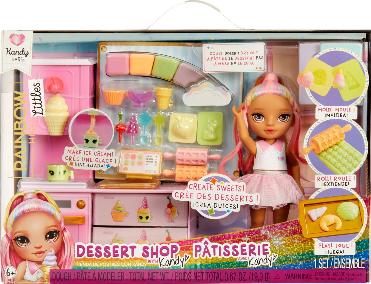 Rainbow High - Little Dessert Shop Med Kandy Legesæt