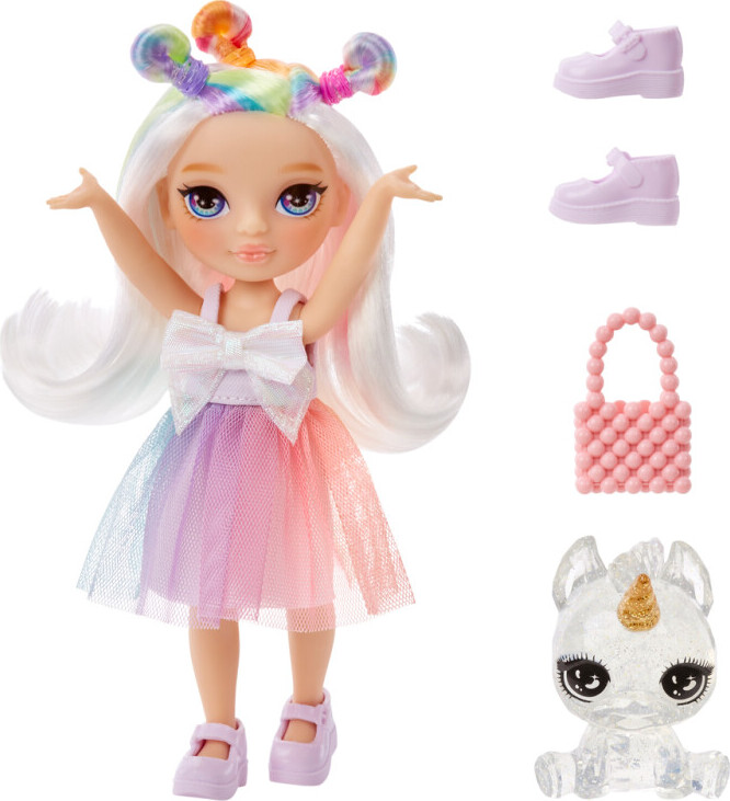 Rainbow High - Littles Dukke 15 Cm Inklusiv Kæledyr - Assorterede