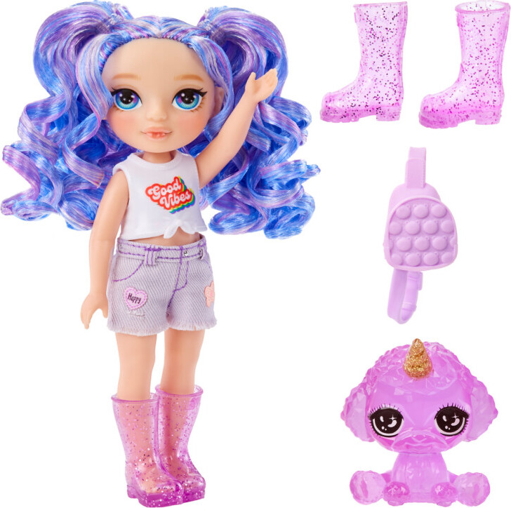 Rainbow High - Littles Dukke 15 Cm Inklusiv Kæledyr - Assorterede
