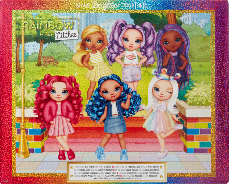 Rainbow High - Littles Dukke 15 Cm Inklusiv Kæledyr - Assorterede