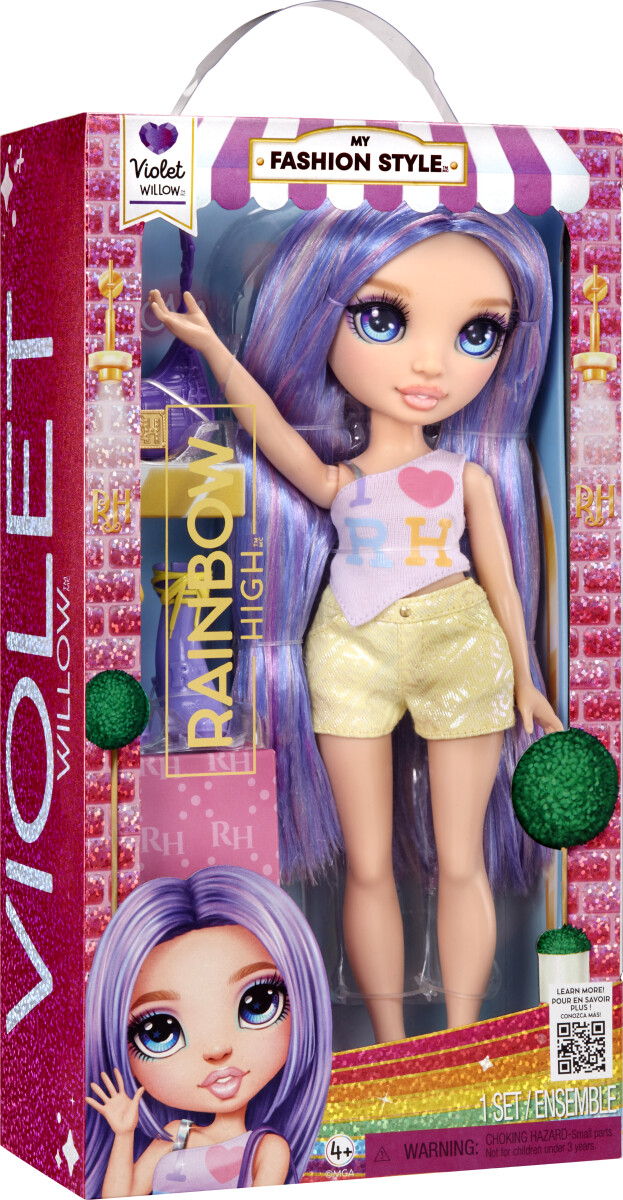 Rainbow High - My Fashion Style Fashion Dolls - Violet