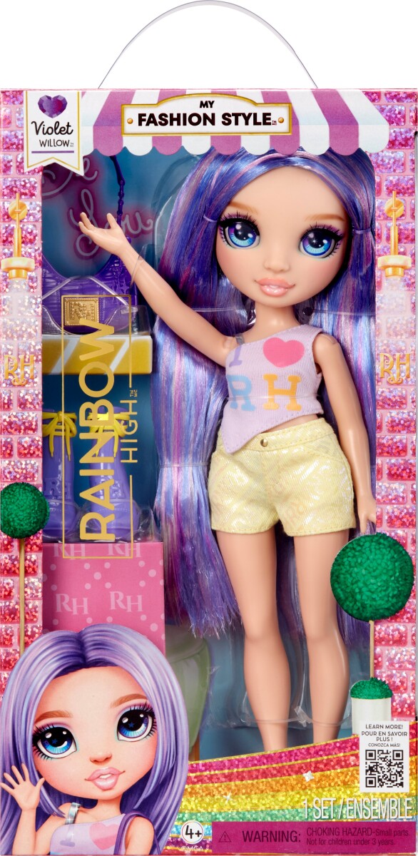 Rainbow High - My Fashion Style Fashion Dolls - Violet