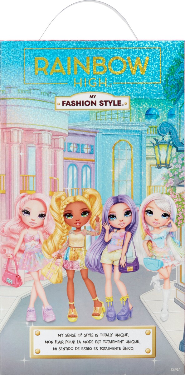 Rainbow High - My Fashion Style Fashion Dolls - Violet