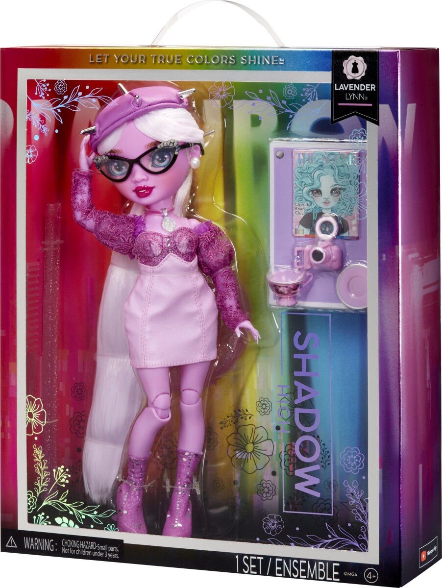 Rainbow High - Shadow High F23 Fashion Doll - Lavender Lynne