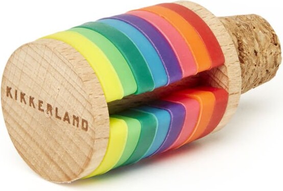 Kikkerland - Regnbue Vinprop - 2-I-1