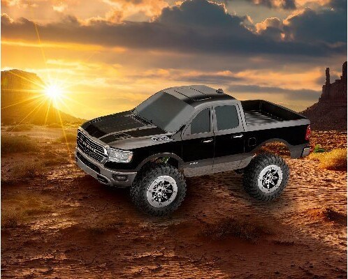 Dodge Ram 1500 Laramie Fjernstyret Bil - 1 10 - Revell Control - Sort