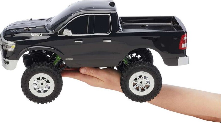 Dodge Ram 1500 Laramie Fjernstyret Bil - 1 10 - Revell Control - Sort