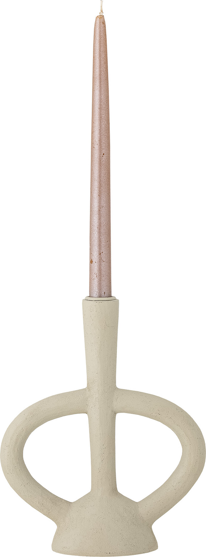 Bloomingville - Ramina Lysestage - Hvid - Polyresin