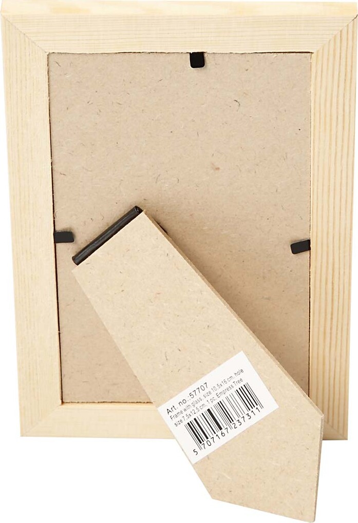 Ramme Med Glas - Str 10 5X15 6 Cm - 1 Stk