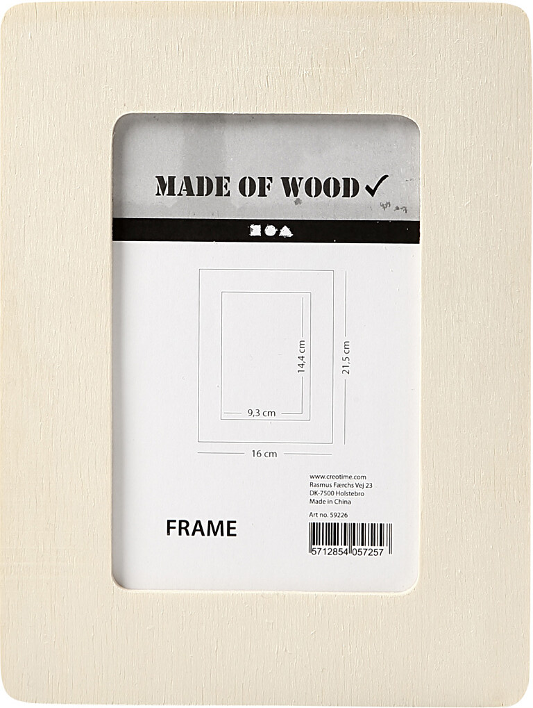 Ramme - Str 16X21 5X0 8 Cm - 3 Stk