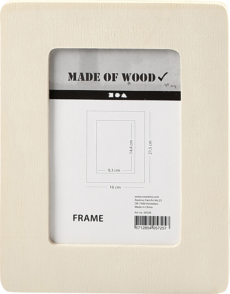 Ramme - Str 16X21 5X0 8 Cm - 3 Stk