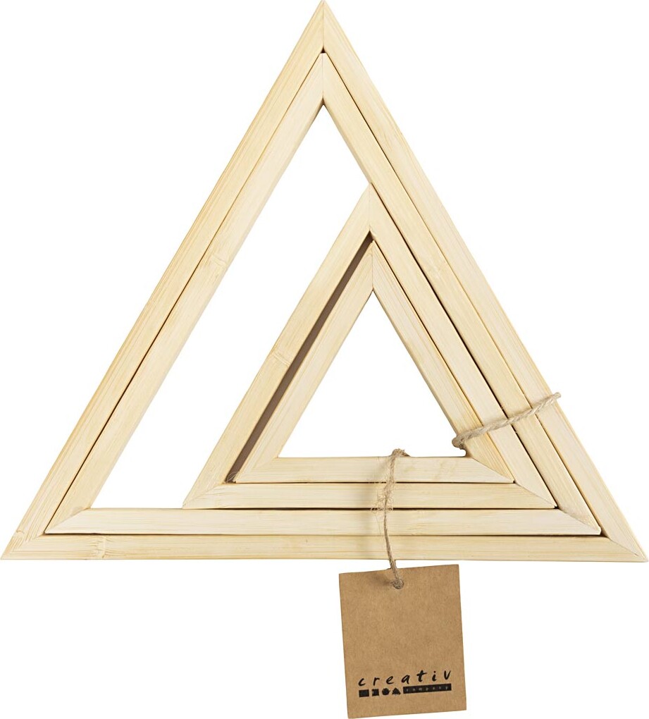 Ramme - Trekant - Str 9X12 18X21 Cm - 2 Stk