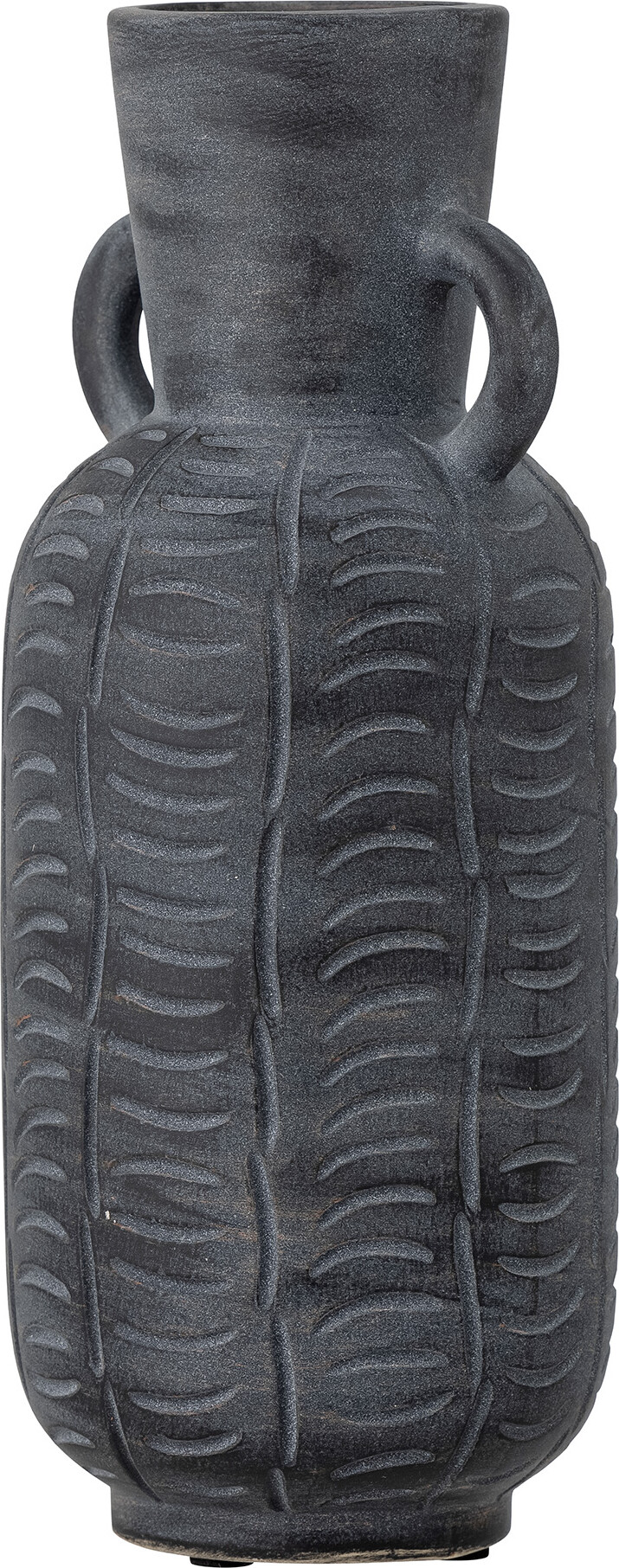 Creative Collection - Rane Vase - Grå - Keramik - H 30 Cm