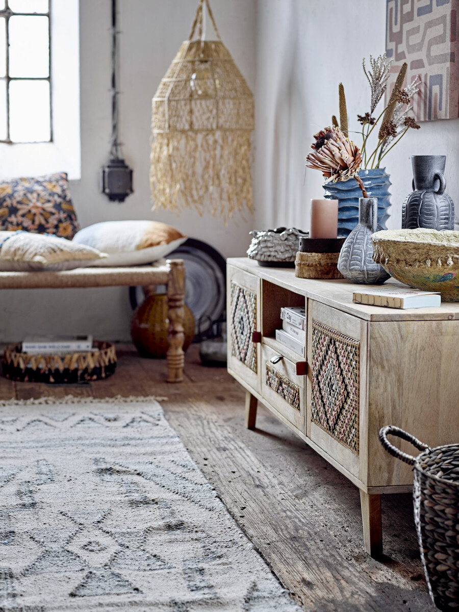 Creative Collection - Rane Vase - Grå - Keramik - H 30 Cm