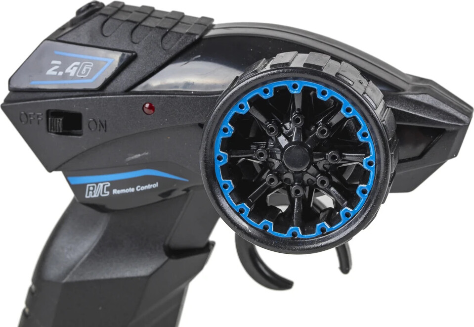 Fjernstyret Bil Med Lys - Raptor Dirt Stars - 1 12 - Gul