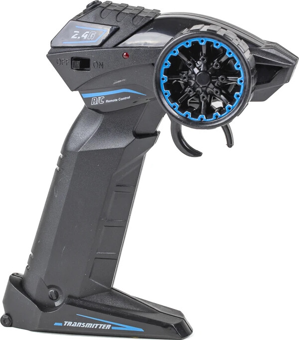 Fjernstyret Bil Med Lys - Raptor Dirt Stars - 1 12 - Gul