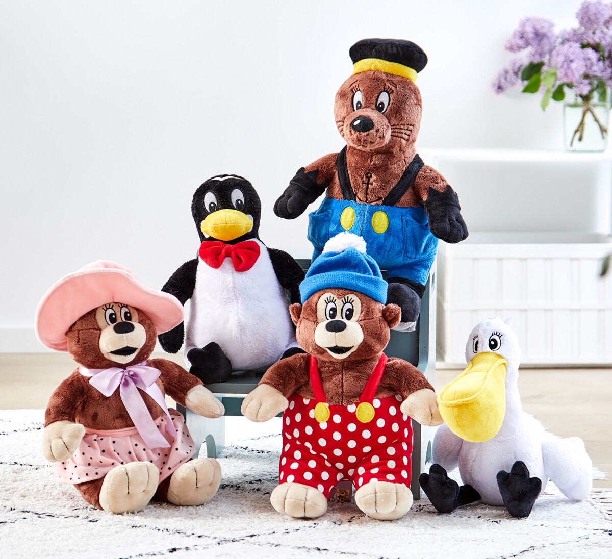 Rasmus Klump Bamse - Skæg - 35 Cm