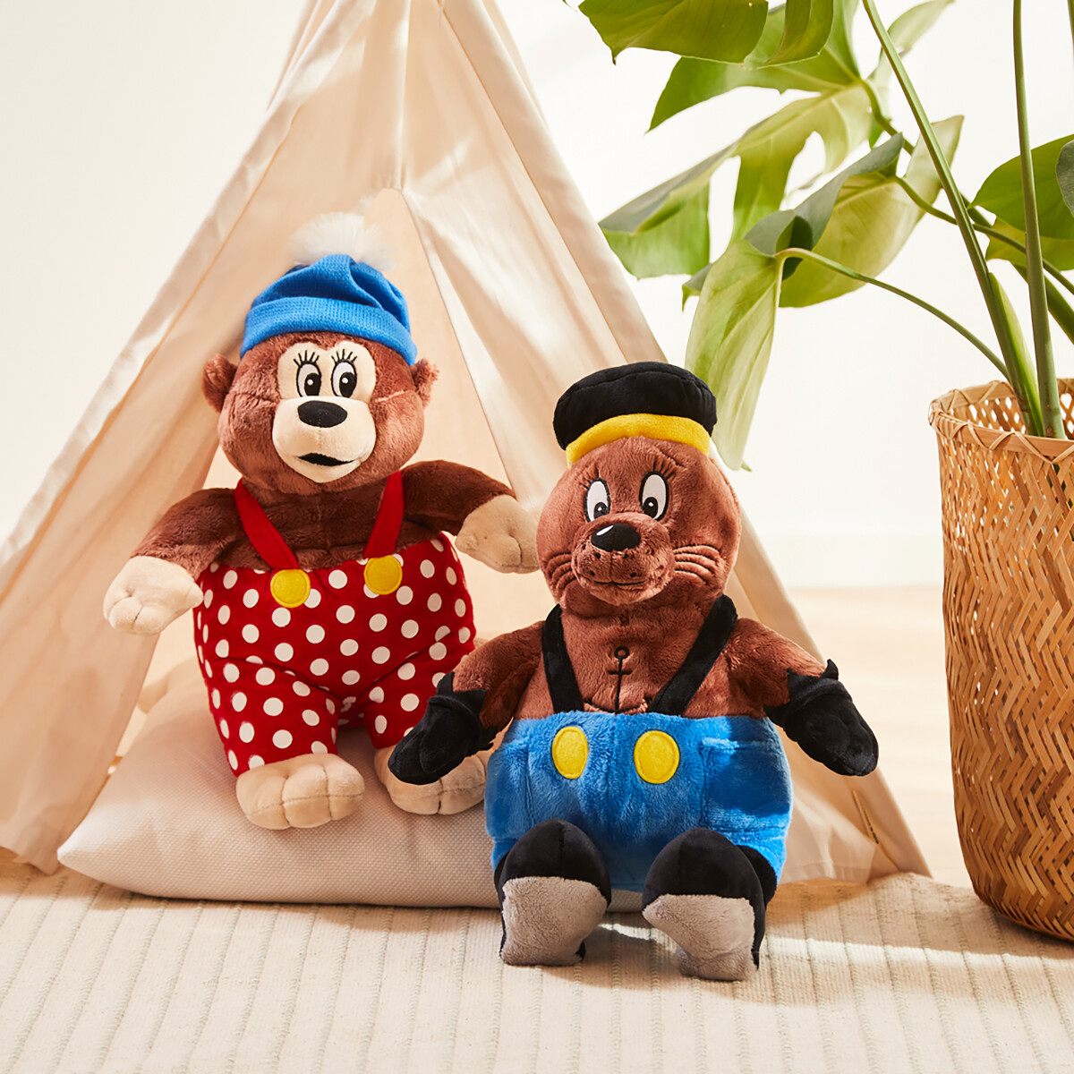 Rasmus Klump Bamse - Skæg - 35 Cm