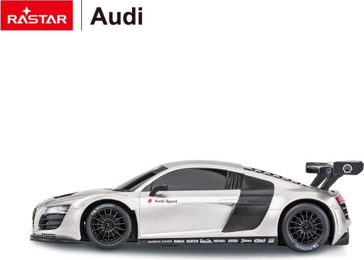 Rastar - Rc Audi R8 Fjernstyret Bil - 1 24 - Sølv