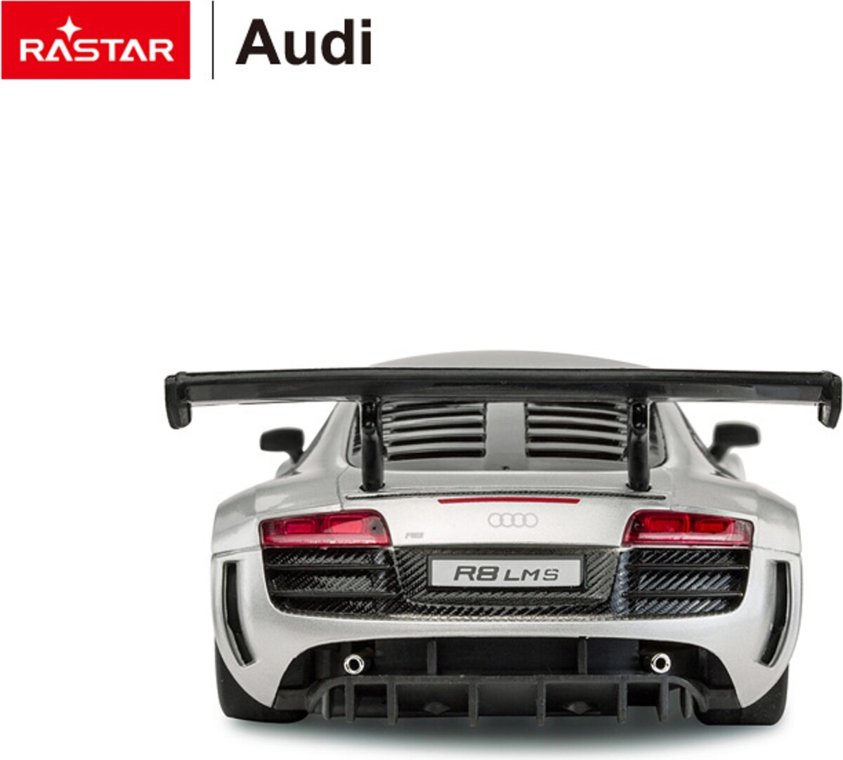 Rastar - Rc Audi R8 Fjernstyret Bil - 1 24 - Sølv