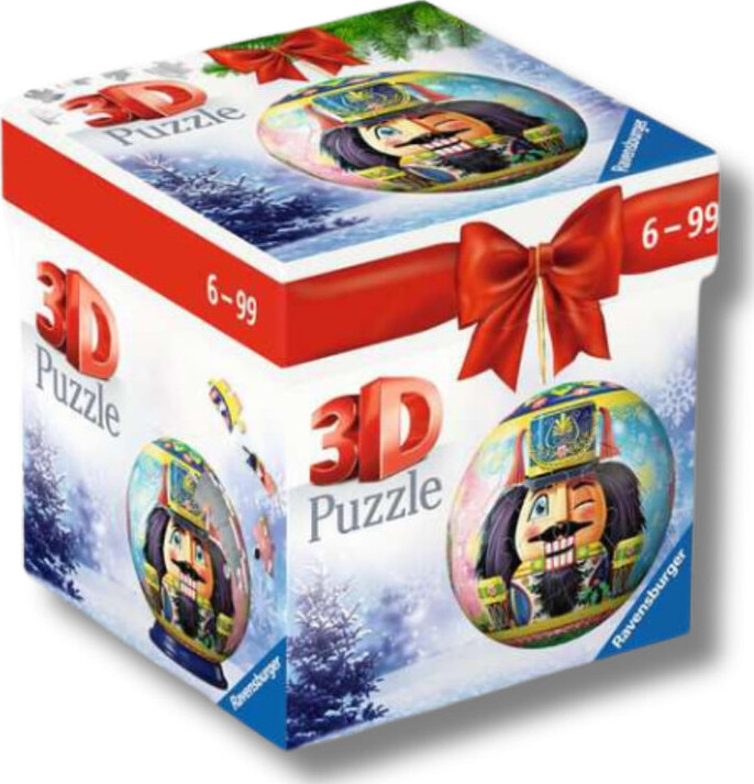Ravensburger - Nutcracker Puzzle Ball - 3D Puslespil - 56 Dele