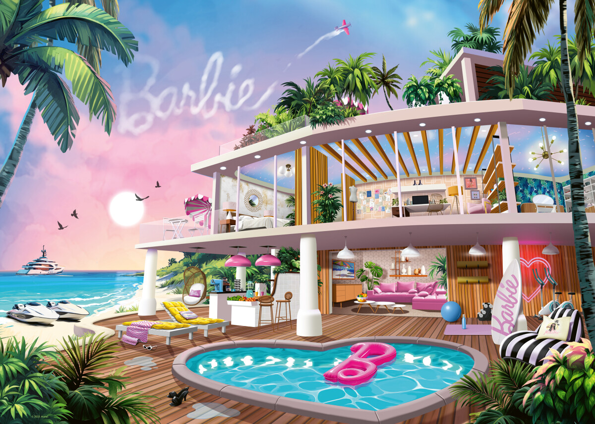 Ravensburger - Barbie Puzzle - 1000 Brikker