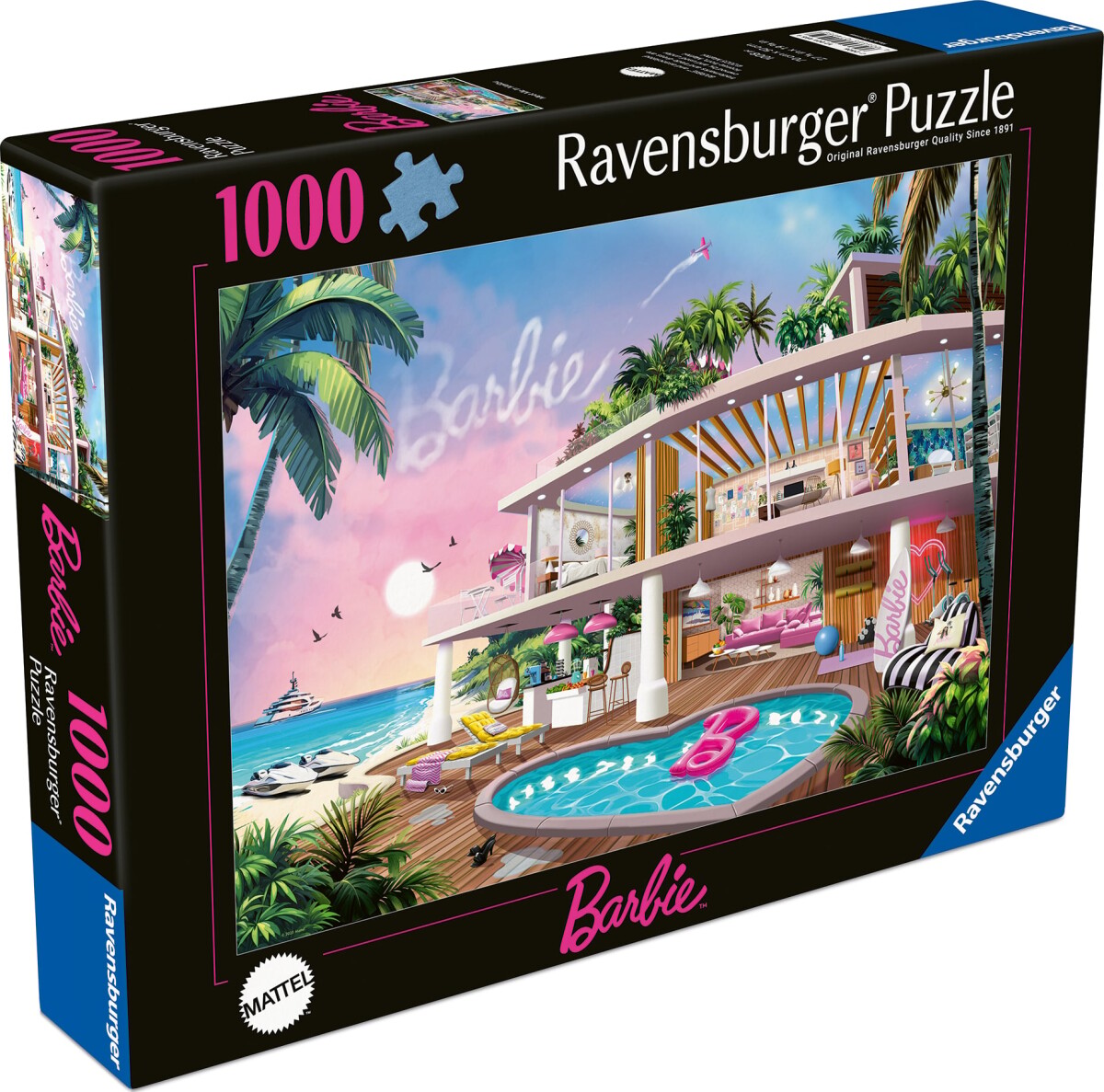 Ravensburger - Barbie Puzzle - 1000 Brikker