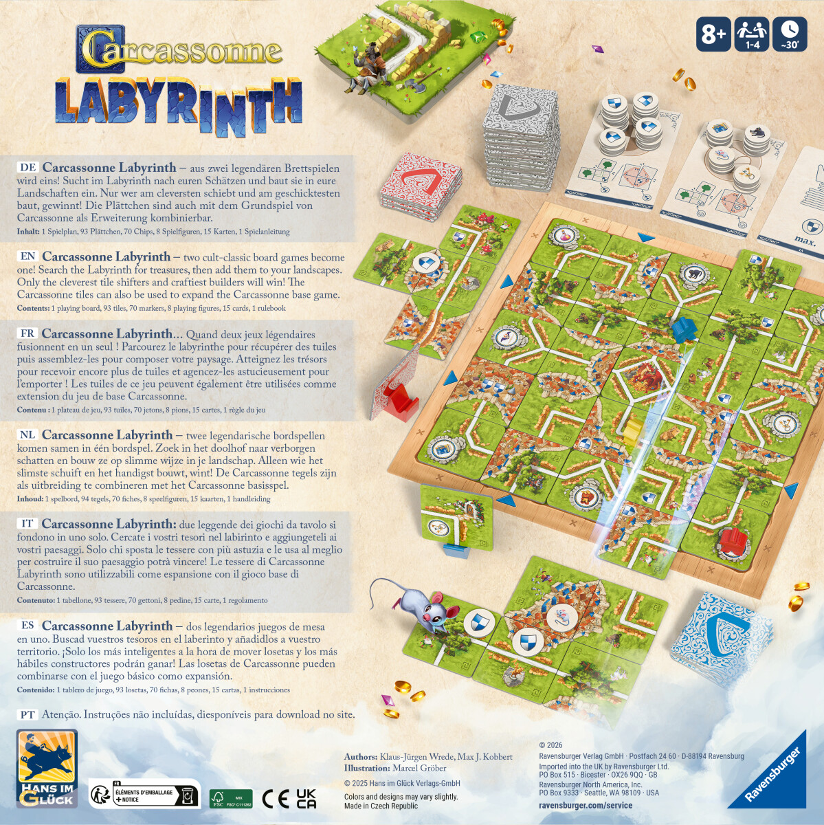 Ravensburger - Carcassonne Labyrinth
