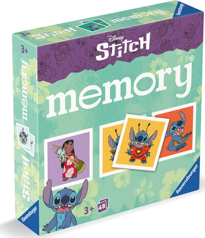 Ravensburger - Vendespil - Disney Stitch Mini Memory - 48 Kort