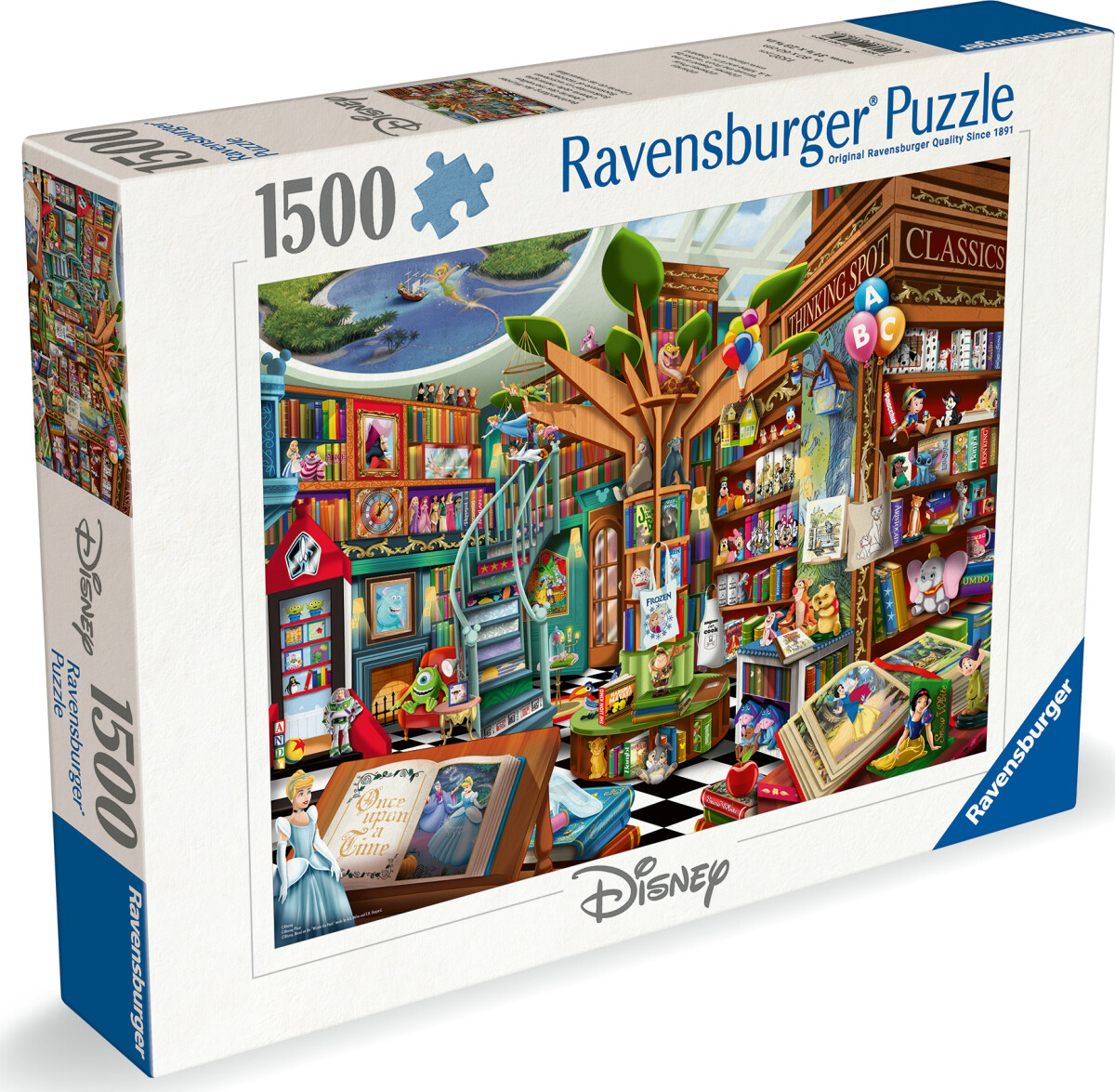 Ravensburger - Disney Story Book Puslespil - 1500 Brikker