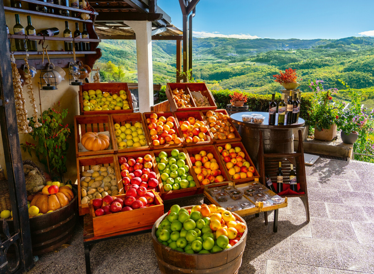 Ravensburger - Fruit Market Croatia Puslespil - 500 Brikker