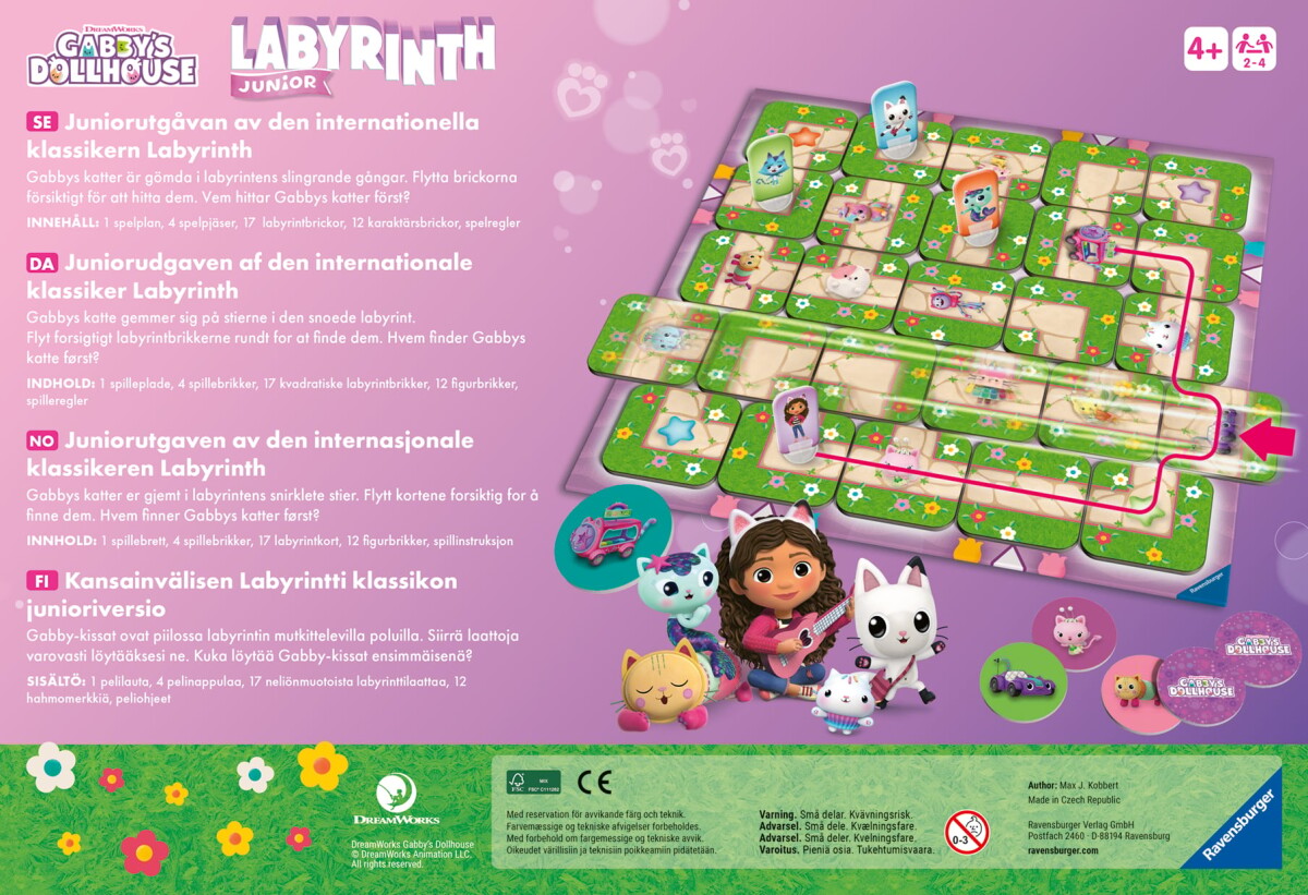 Ravensburger - Labyrinth Junior - Gabby S Dollhouse