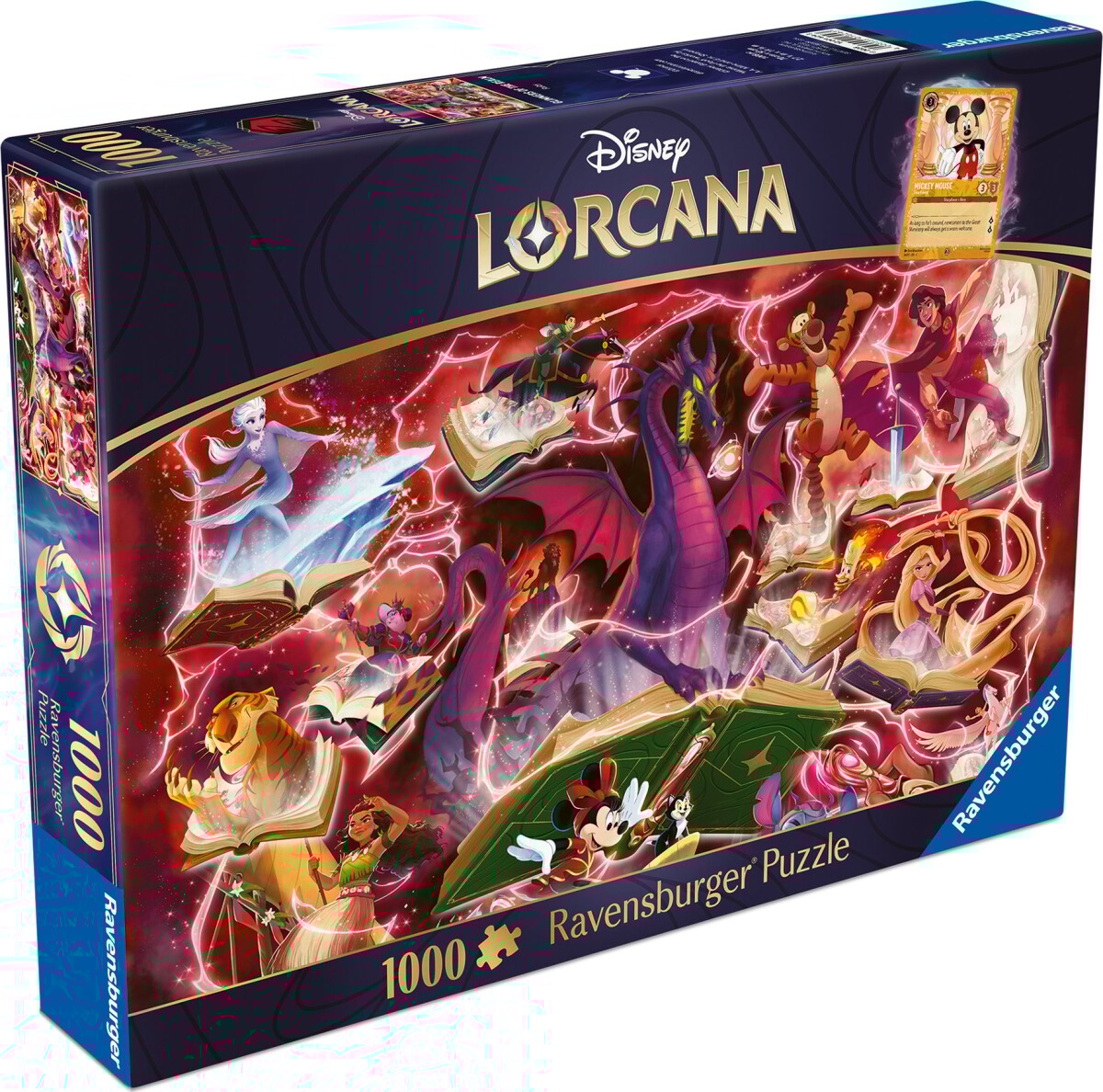 Ravensburger Puslespil - 1000 Brikker - Disney Lorcana