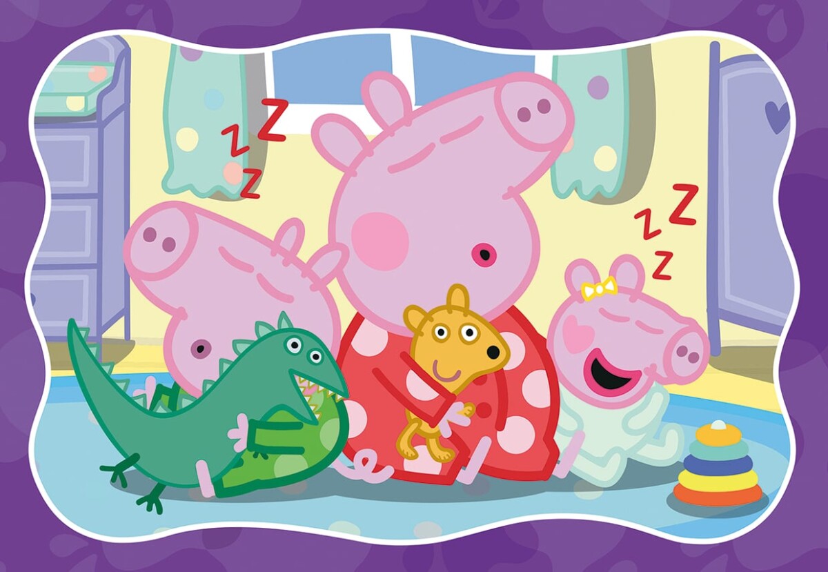 Ravensburger - Good Night Peppa Puzzle - 2X24 Brikker